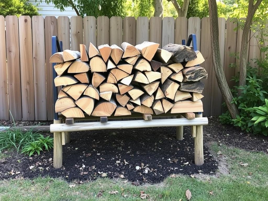Proper wood storage away from home in Orange County