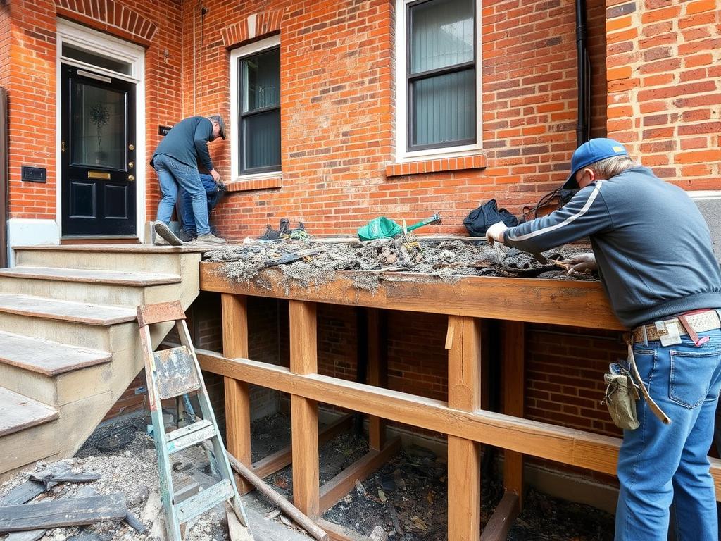 Termite Inspection Baltimore: The Complete Homeowner's Guide 20 Termite damage in a Fells Point historic home in Baltimore