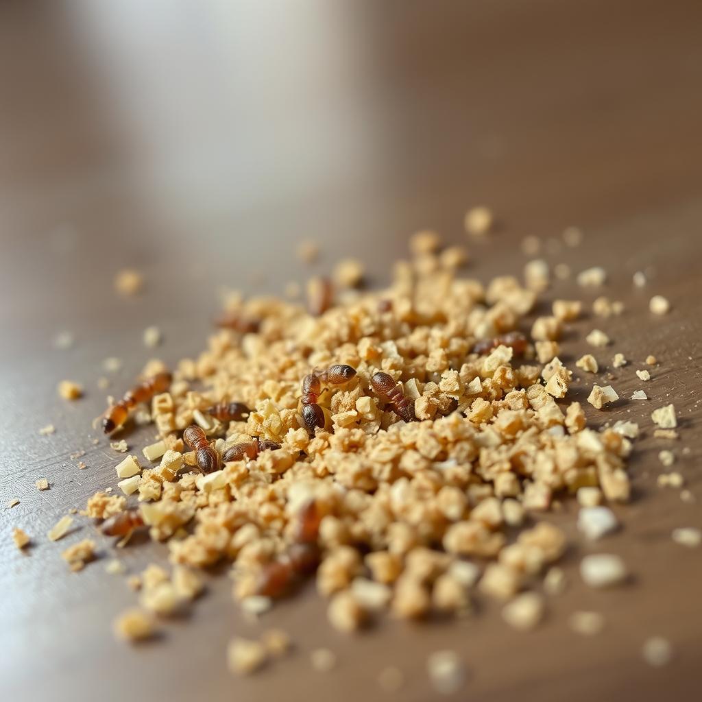 Termite Inspection in Sacramento: What Homeowners Need to Know 10 Termite frass (droppings) in Sacramento home