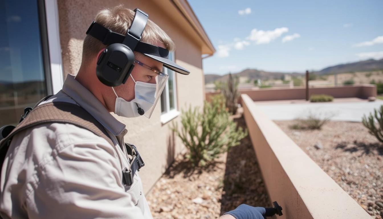 Precision Pest Control termite prevention in Albuquerque residence