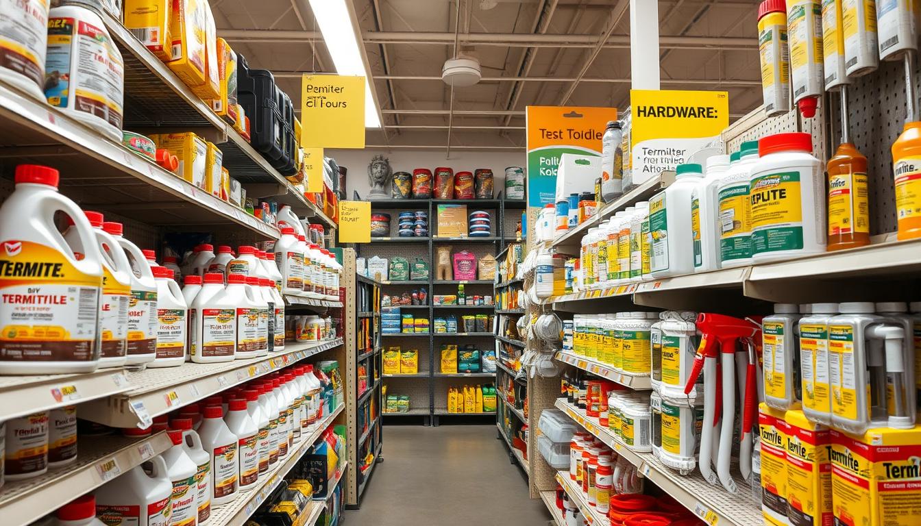 Local Wichita KS hardware store with DIY termite control products