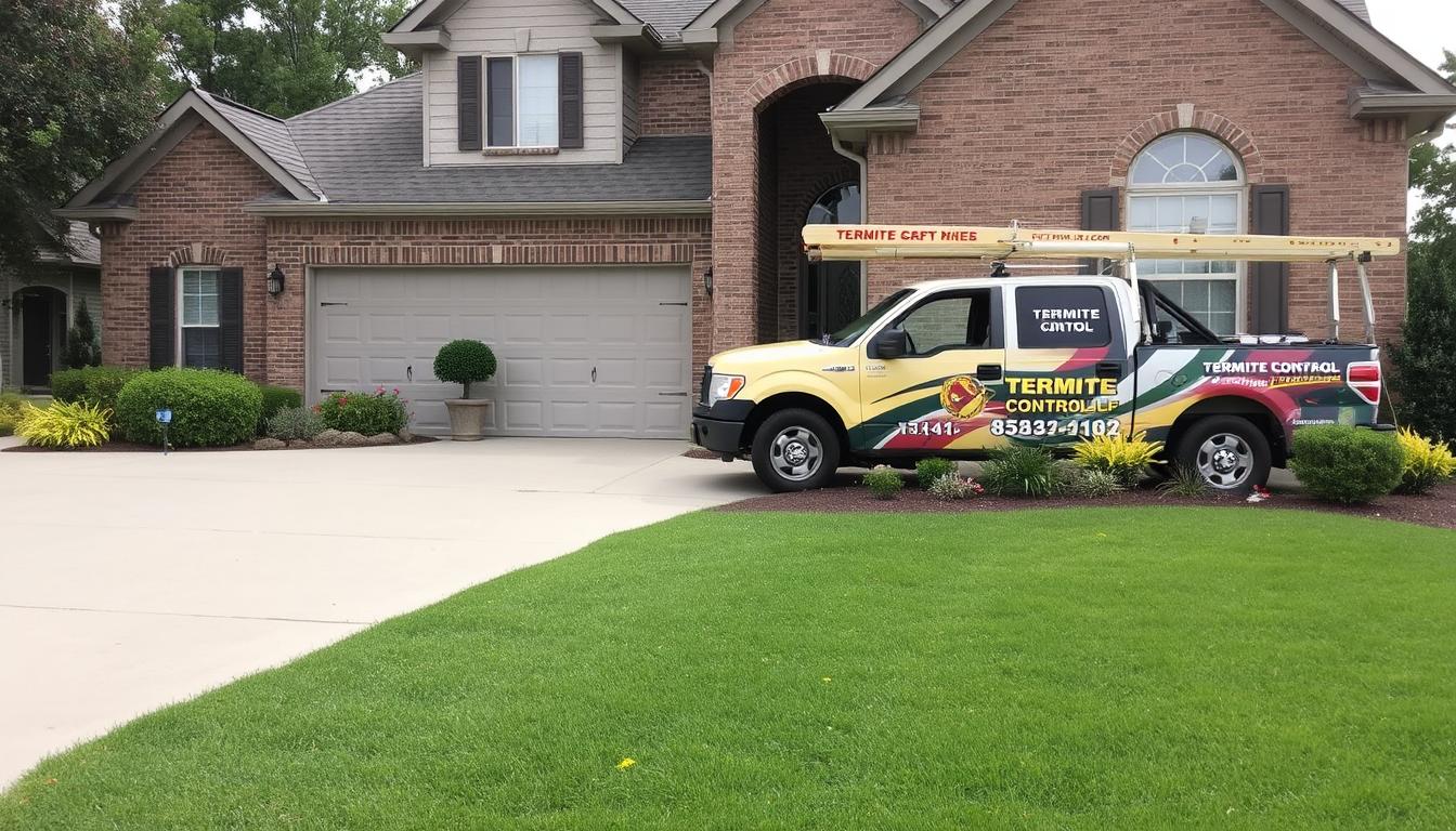 Protected home with termite control service in Springfield MO