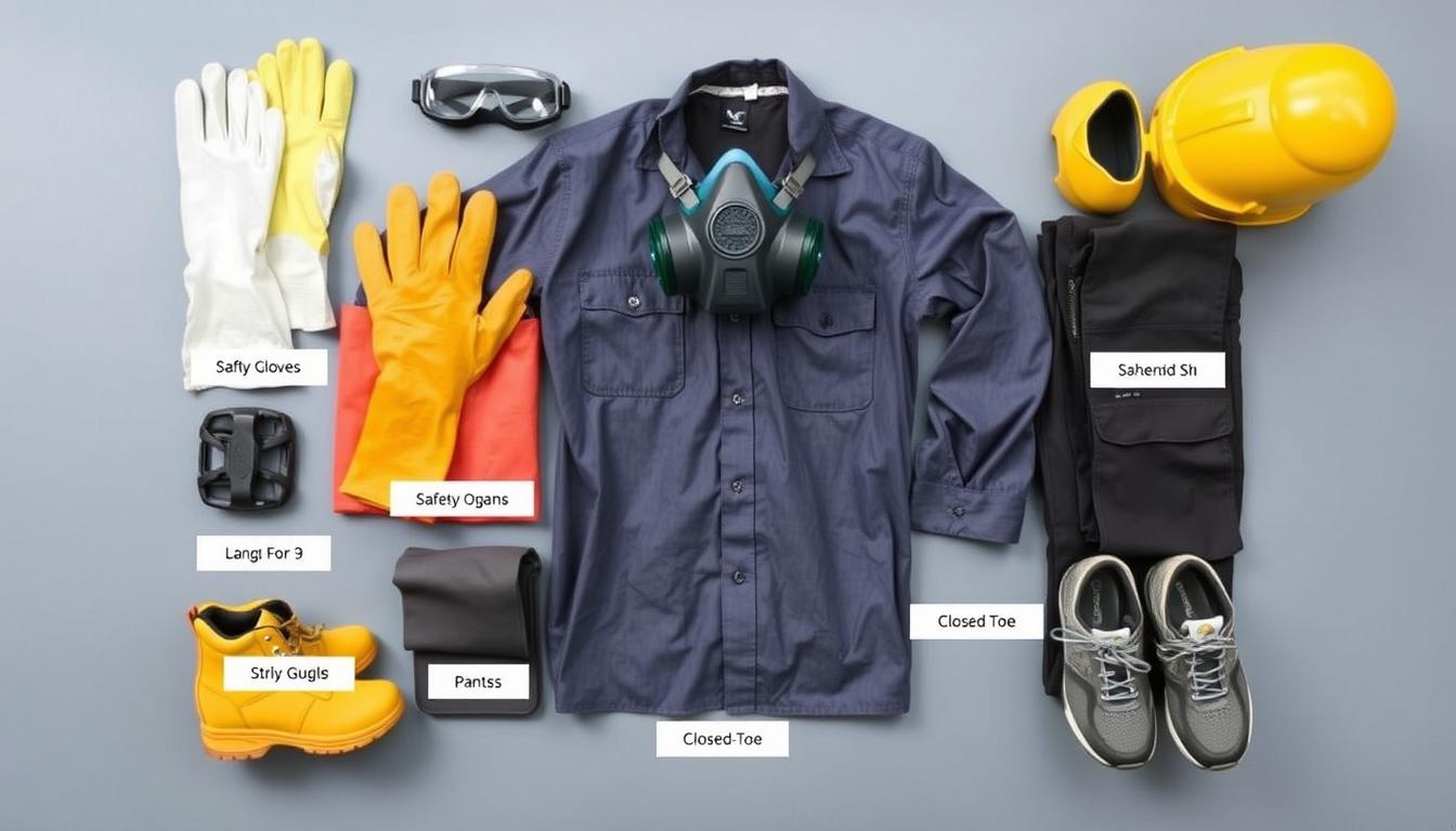 Safety gear for DIY termite control in Wichita KS