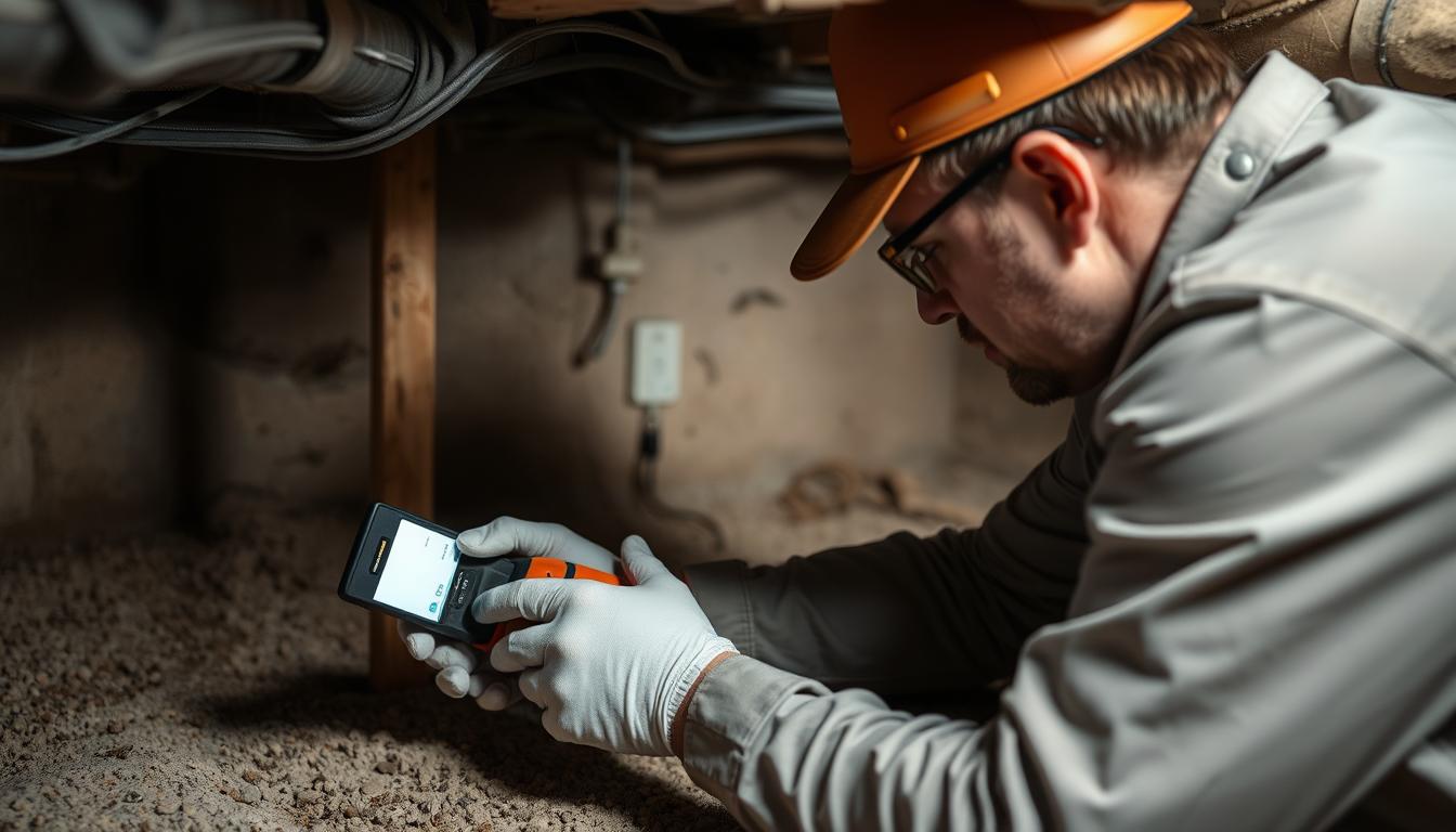 Termite inspection process in Springfield MO home